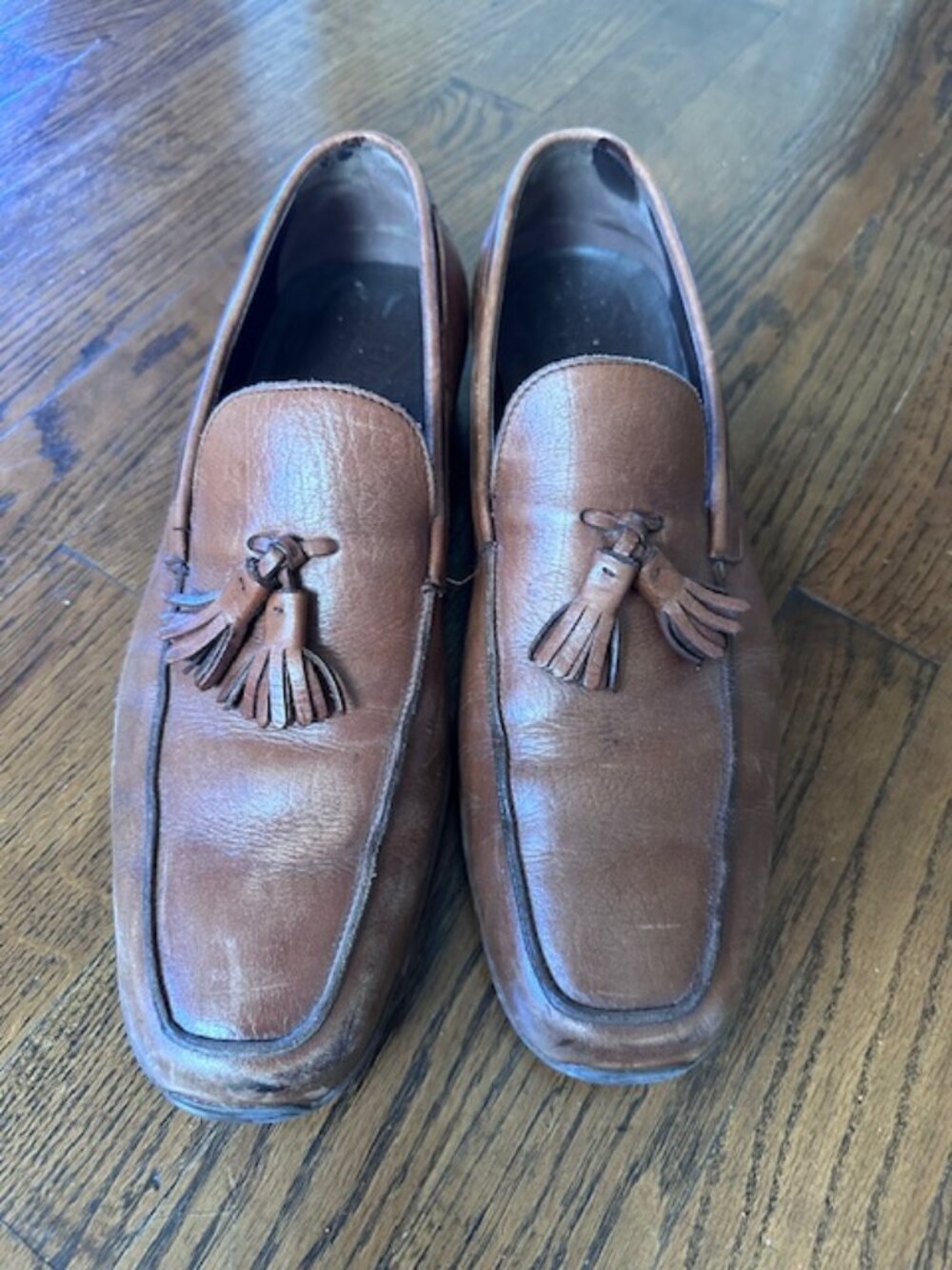 Ferragamo Brown Leather Loafers